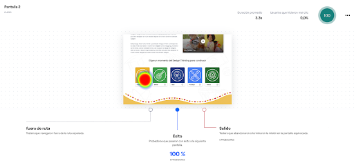 Usability test session 6